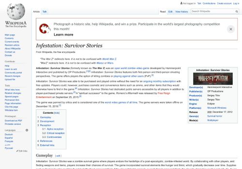 
                            10. Infestation: Survivor Stories - Wikipedia