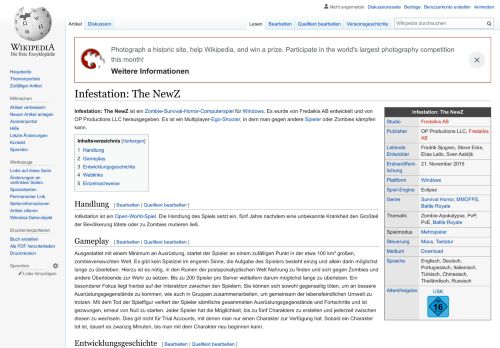
                            13. Infestation: The NewZ – Wikipedia