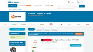 
                            4. Infibeam Coupons | Infibeam Offers | Upto 75% OFF @TalkCharge