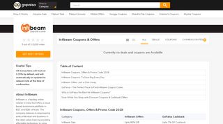 
                            9. Infibeam Coupons, Offers: Up to 80% Off + 7% Cashback - GoPaisa