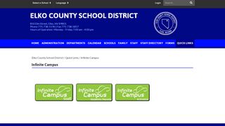 
                            13. Infinite Campus - Elko County School District