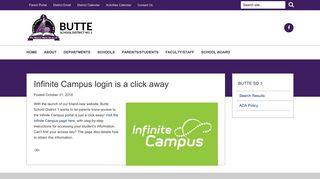 
                            9. Infinite Campus login is a click away | Butte SD 1