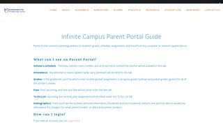 
                            11. Infinite Campus Parent Portal — Achievement First Amistad High School