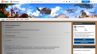 
                            8. Infinite loading screen : WorldsAdrift - Reddit