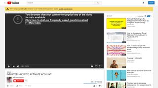 
                            6. INFINITE99 - HOW TO ACTIVATE ACCOUNT - YouTube