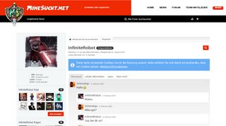 
                            4. InfiniteRobot - Mitglieder - MineSucht.net Servernetzwerk