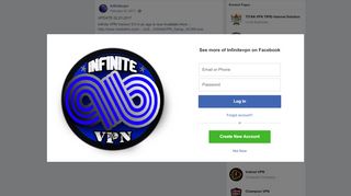 
                            2. Infinitevpn - UPDATE 02.21.2017 Infinite VPN Version 5.0... | Facebook