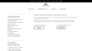 
                            2. INFINITI Owners Portal | INFINITI USA