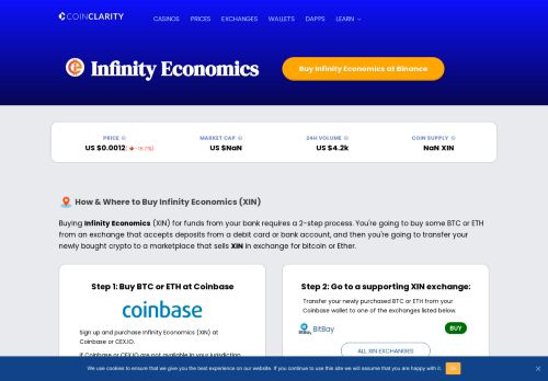
                            8. Infinity Economics – Coin Clarity