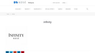 
                            3. infinity – KOSÉ