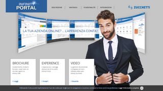 
                            3. Infinity Portal - Home - Software Gestione siti aziendali