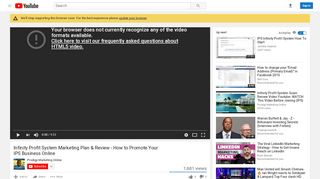 
                            9. Infinity Profit System Marketing Plan & Review - How to Promote Your ...