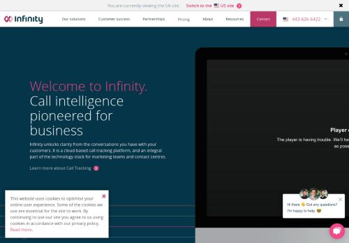 
                            7. Infinity - The leading call intelligence platform