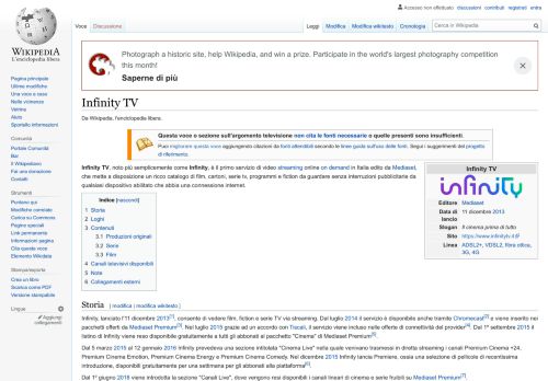 
                            11. Infinity TV - Wikipedia