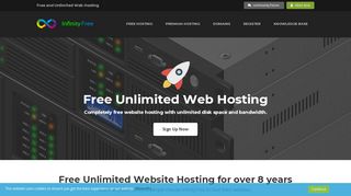 
                            2. InfinityFree: Free and Unlimited Web Hosting with PHP and MySQL