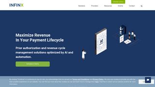 
                            12. Infinx: Patient Access and Revenue Cycle Management Solutions ...