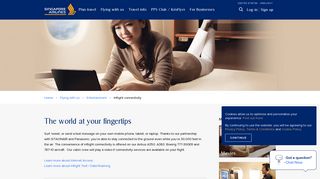 
                            12. Inflight Connectivity | Singapore Airlines