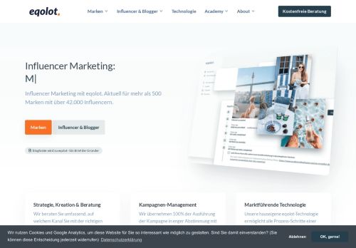 
                            1. Influencer & Blog-Marketing Plattform und Agentur - blogfoster.com