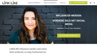 
                            2. ?Influencer werden - jetzt anmelden und profitieren - LINKILIKE