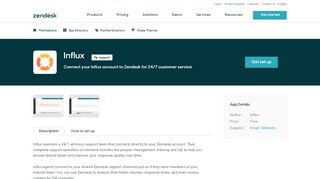 
                            8. Influx App Integration with Zendesk Support