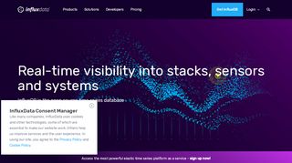 
                            5. InfluxData (InfluxDB) | Time Series Database Monitoring & Analytics