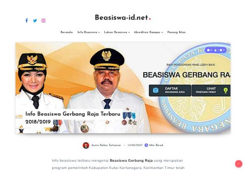 
                            1. Info Beasiswa Gerbang Raja Terbaru 2018/2019