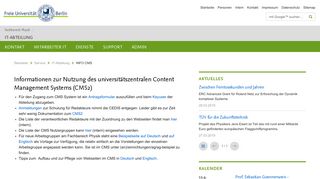 
                            5. INFO CMS • IT-Abteilung • Fachbereich Physik