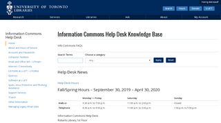
                            2. Info Commons Help Desk - Connect to the UofT Wireless Network on ...