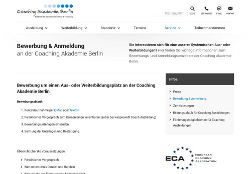 
                            2. Info & Download - Anmeldung - Coaching Akademie Berlin