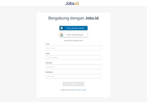 
                            3. Info Lowongan Kerja Terbaru dan Populer 2019 | Jobs.id