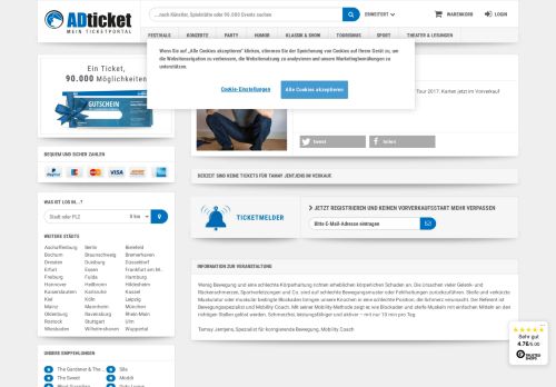 
                            9. Info & Tickets für Vorträge von Tamay Jentjens | Alle Termine im ...