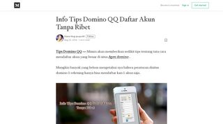 
                            12. Info Tips Domino QQ Daftar Akun Tanpa Ribet – Vievie Ang qiuqiu99 ...