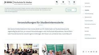 
                            12. Info-Veranstaltungen - DEKRA Hochschule Berlin