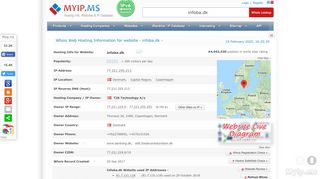 
                            13. Infoba.dk Ip Address Site Hosting in Copenhagen Denmark ? - Myip.ms