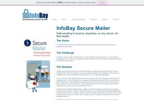 
                            5. infobay-1 | InfoBay Secure Mailer - Wix.com