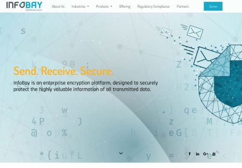 
                            2. InfoBay - Send. Receive. Secure - enterprise encryption platform