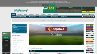 
                            10. Infobetting: betting odds comparison