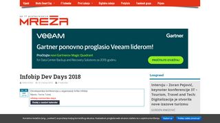 
                            11. Infobip Dev Days 2018 - MREŽA