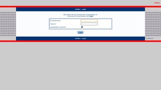 
                            2. infoBox - Login - IMD