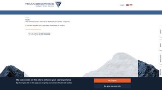 
                            1. Infobox Login | Triangraphics GmbH