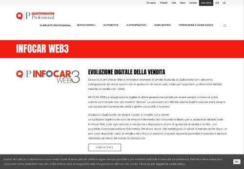 
                            2. Infocar Web3 per auto nuove e usate - Quattroruote Pro