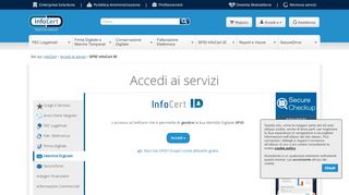 
                            1. InfoCert - Accedi - SPID InfoCert ID