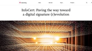 
                            10. InfoCert: Paving the way toward a digital signature (r)evolution | Adobe ...
