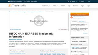 
                            9. INFOCHAIN EXPRESS Trademark of Avery Dennison ... - Trademarkia