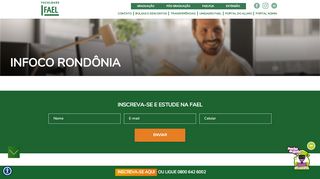 
                            5. Infoco Rondônia - Mudar de Vida Agora - Faculdade FAEL