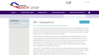 
                            2. Infocrim - Informações Criminais - SSP - Transparência - Governo ...