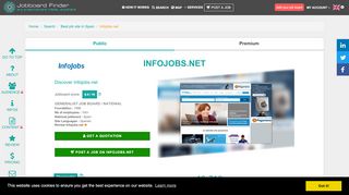 
                            9. infojobs : best job board in Spain | Infojobs.net | Jobboard Finder