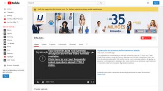 
                            7. InfoJobs Brasil - YouTube