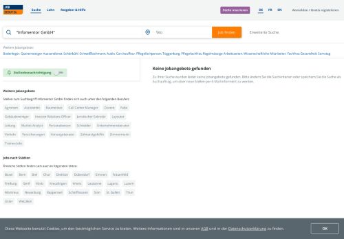 
                            12. Infomentor GmbH Jobs - 0 offene Stellen auf JobScout24