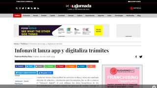 
                            5. Infonavit lanza app y digitaliza trámites - La Jornada